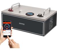 200Ah 12V Batterie Lifepo 4 Lithium | Batterie résistante au gel avec BMS, Bluetooth