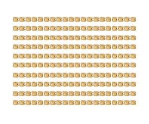 200pcs Insert Fileté M3 x 4 x 5mm en Laiton pour Impression 3D, Écrou Moleté à Incorporation Thermique, Douilles Filetées Métriques pour Boîtier Plastique et Composants Électroniques de Précision