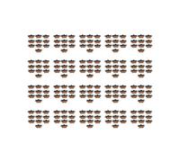 200Pcs Interrupteur A Glissiere de Haut Bouton A 6 Broches A 3 Position DPDT Panneau de 0.5A 50V