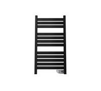 Cecotec Sèche-Serviettes électrique ReadyWarm 9000 Twin Towel Black 500 W, Affichage LED et minuterie 2h (Nègre)