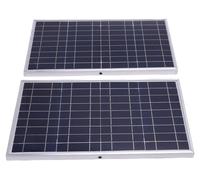 200W Solar Panel Kit Aluminum Frame Solar Charger Controller Kit for Off Grid Applications RV Travel