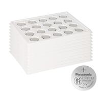 200X Panasonic CR2032 Pile Lithium Bouton CR2032BS En Gros