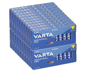 200x VARTA Industrial Micro AAA MN2400 Alkaline 4003 LR03 Piles haute qualité