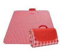 200x200cm Couverture Tapis de Pique-Nique, Imperméable Pliable Couverture composée avec Poignée, Tapis de Jeux pour Camping Jardin