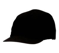 3M First Base Plus - Casquette antichoc en noir - visière raccourcie 55 mm, EN812 x20 morceau