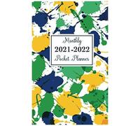 2021-2022 Monthly Pocket Planner: Two Year Pocket Planner With Holiday, 2-Year Small Calendar, 24 Months Agenda Schedule Organizer, Appointment Book Purse Size 4x6.5 Mini