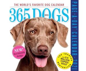 2021 365 Dogs Colour Page-A-Day Calendar