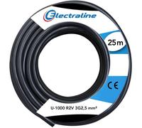 20218288D Couronne U-1000 R2V 3X2 5Mm² 25 Mètres Noir