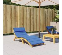 "2024 "cloris Coussin pour bain de soleil bleu roi 180x60x3 cm Tissu Oxford - Coussins pour meubles de jardin CHY85100537