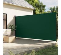 "2024 "Store latéral moderne extensible Vert foncé 200x500 cm Parasols Design828213