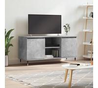 2025 Armoire TV moderne gris béton 104x35x50 cm Bois composite - Armoires TV,Design 5527188 1parcel