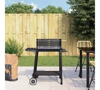 2025 Barbecue à charbon de bois moderne avec roues Noir Acier - Barbecue à gaz,Design 2773991 1parcel