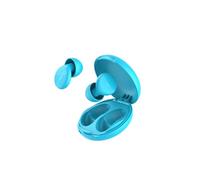 2025 Bouchon d'oreille pour dormir, 45dB boule quies réutilisables réduisant le bruit pour dormir, doux et réutilisables, bons pour dormir, voyager, se concentrer, concerts (Bleu)