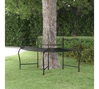 2025 cloris Banc d'arbre 150 cm Noir Acier - Bancs de jardin Sale3265460 1parcel