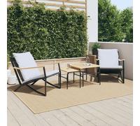 2025 cloris Ensemble de meubles de jardin Balcon Ensemble de chaises de jardin avec coussins 2 pcs noir acier - Ensemble de meubles de jardin Sale5593068 1parcel