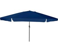2025 cloris Parasol de jardin Bleu et Noir 395 x 395 x 245 cm - Parasols Sale2059430 1parcel