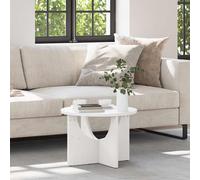 2025 cloris Table basse Blanc 50 x 50 x 35 cm Pin massif - Tables basses Sale5511462 1parcel