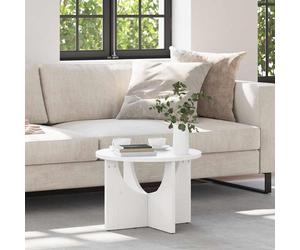 2025 cloris Table basse Blanc 50 x 50 x 35 cm Pin massif - Tables basses Sale5511462 1parcel