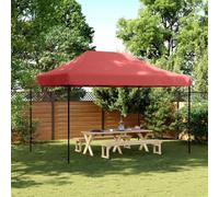 2025 cloris Tente de réception Pliable Pop-Up Bourgogne rouge 410x279x315 cm - Pavillons & Tentes de réception Sale4382034 1parcel