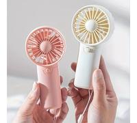 2025 mignon Mini ventilateur Portable ventilateur léger pratique ventilateur taille de poche à faible bruit petit ventilateur électrique étudiant cadeau ventilateur extérieur 2PCS