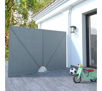 2025 Moderne Pliable Panneaux latéraux de terrasse Gris 240 × 160 cm - Parasols,Design 9549852 1parcel