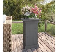 2025 Porte-fleurs moderne Gris 40x40x60 cm Pin massif - Tables de jardin,Design 4158473 1parcel