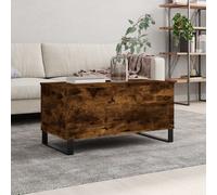 2025 Table basse contemporaine Chêne fumé 90x44,5x45 cm Bois composite - Tables basses,Design 2090976 1parcel