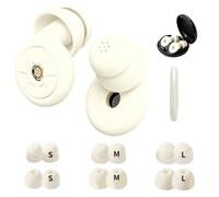 2026 Bouchons d’Oreilles pour Dormir 45 dB, Anti-Bruit Souples avec Boîtier | Réutilisables,6 Paires d’Embouts Silicone S/M/L, et 1 Paire en Mousse Mémoire, pour Sommeil, Voyage, Étude et Concert