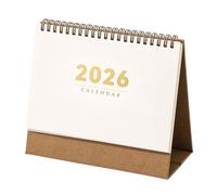 2026 Calendrier De Bureau Calendrier Papier Liaison À Double Coil