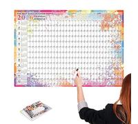 2026 Calendrier Mural 12 Mois, Calendrier Mural 12 Mois Grand Format, Organisateur Scolaire et Familial pour Étudiant Professeur Bureau Maison Décor