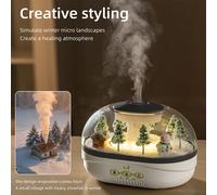 2026 Diffuseur d'arômes humidificateur paysage enneigé créatif, diffuseur d'aromathérapie, cadeau de la Saint-Valentin, cadeau haut de gamme, décoration artistique, lumière d'ambiance pour la chambre,