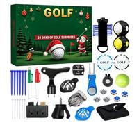 2026 Golf Advent Calendar Christmas Countdown 24 Day Holiday Decor Gift | Festive Golf Themed Seasonal Display For Players And Fans To Enjoy During The December Holiday Countdown