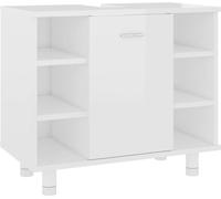 "2026 Moderne" Armoire de salle de bain blanc brillant 60x32x53,5 cm Bois composite - Armoires de salle de bain - Meubles design 9697005