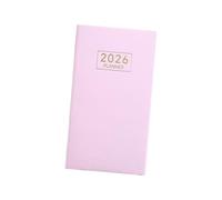 2026 Planificateur hebdomadaire Carnet de poche Mémo coloré avec pages lignées à couverture rigide pour le bureau de l ' école Extracteur de vitesse manuel Extracteur de vitesse destructeur