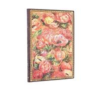 2026 Renoir, Letter to Morisot (1892) (Embellished Manuscripts Collection) Midi 18-month Horizontal Softcover Flexi Dayplanner 2025-2026 Renoir, Letter to Morisot (1892 (Elastic Band Closure)