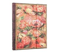 2026 Renoir, Letter to Morisot (1892) (Embellished Manuscripts Collection) Ultra 12-month Day-at-a-Time Hardcover Flexi Dayplanner 2026 Renoir, Letter to Morisot (1892 (Wrap Closure)