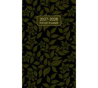 2027-2028 Pocket Planner: 2-Year Monthly Schedule Organizer Small Size for Purse | 24-Month Time Management from January through December Includes Federal Holidays