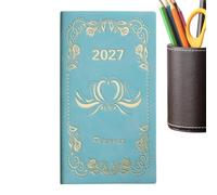 2027 Agenda Hebdomadaire Format Poche 365 Jours Carnet de Rendez-Vous | Journal A6 pour Maison, Bureau, Ecole, Entreprise Planificateur Journal