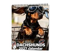 2027 Calendar Wall 12 Month Hangable Monthly Planner Organizer | Thick Paper Monthly Calendar for Office School Reading Study Task Exercise Workout Party Birthday Travel