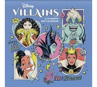 2027 Disney Villains Wall Calendar