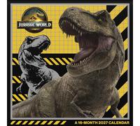 2027 Jurassic World Wall Calendar