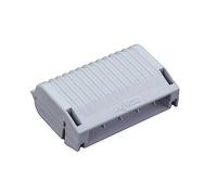 207-1333 | WAGO Gelbox pour connecteurs des séries 221 et 2773 | Protection contre l'humidité | Certifié IPX8 | 12 AWG | Boîtier gris, sans étiquette | Grand | [Boîte de 3 pièces]