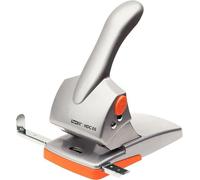 20922603 : Registraturlocher HDC65, en métal moulé, pour 65 feuilles, couleur argent/orange