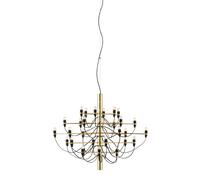 2097/30 Lustre LED laiton avec ampoules transparentes Flos - 8059607000441