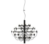 FLOS lampe à suspension 2097/50 (Noir avec ampoules givrNero con ribalta bianca - Acier)