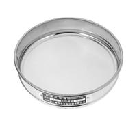 20cm Tamis de Laboratoire Argenté 100 Mesh en Acier Inoxydable | Séparation Précise, Composants Détachables, Nettoyage Facile, pour Farine, Terre, Tests et Usage Scientifique