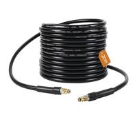 20M Flexible Tuyau Compatible Kärcher K2 K3 K4 K5 K6 K7 avec raccord rapide tuyau Nettoyeur haute pression raccord tuyau d'extension Nettoyeur haute pression