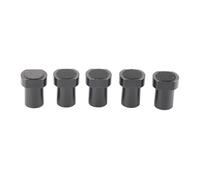 20mm Banc Chiens En Alliage D'aluminium Établi Frein Inserts Bois Table Pince Arrêt Chevilles 5 PIÈCES Ensemble pour Tables De Travail Du Bois Noir Durable Conception À Profil Bas