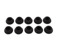 20mm Bouchon de Vidange du Climatiseur en Caoutchouc Noir 10 Pièces | Bouchon de Vidange Climatiseur Mobile, pour Unité Extérieure, Simple et Pratique