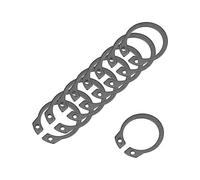 20mm Circlips Externes C-Clip Anneaux de retenue 65Mn 100pcs